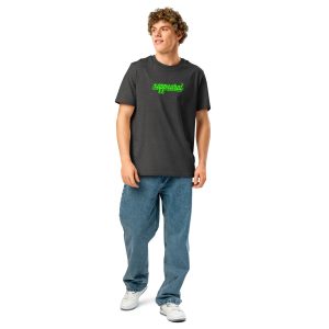 Organic ribbed neck t-shirt